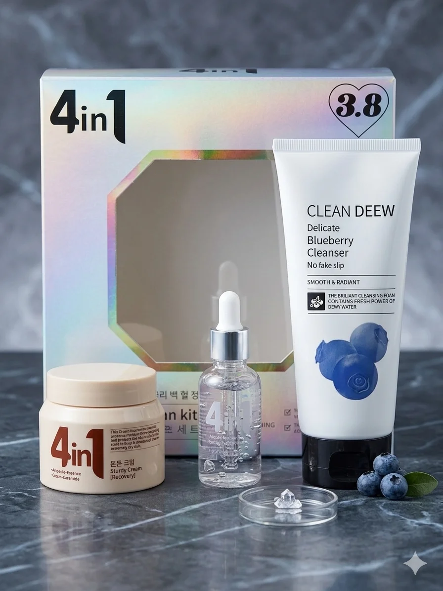 مجموعة كلين ديو 4 في 1